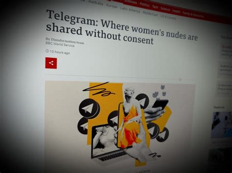 Telegram: Where womens nudes are shared without consent